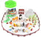 Sunny Days Entertainment Farm Animals Bucket – 56 Piece Toy Play Set for Kids with Storage Bucket