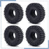 4PCS Soft Rubber 1.0" Wheel Tires Foam Insert 58MM for 1/18 TRX4M Upgrades 1/24 SCX24