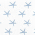 Lush Decor 2 Pack Baby Seaside Starfish Organic Cotton Changing Pad Cover, Blue