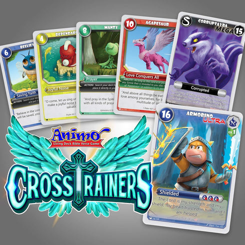 Animo Living Deck Bible Verse Game Booster Pack for Cross Trainers