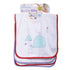 Dreambaby Terry Cloth Cotton Baby Bibs for Teething, Feeding, Drooling - Owl and Whales, Super Absorbent