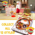 Sets Stretcheez Pizza - Play Food for Kids - Stretchy Pretend Food & Toppings - Mix & Match - Collect Them All - Works