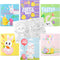 WATINC 24pcs Easter Coloring Books, DIY Art Book with Bunny Easter Egg