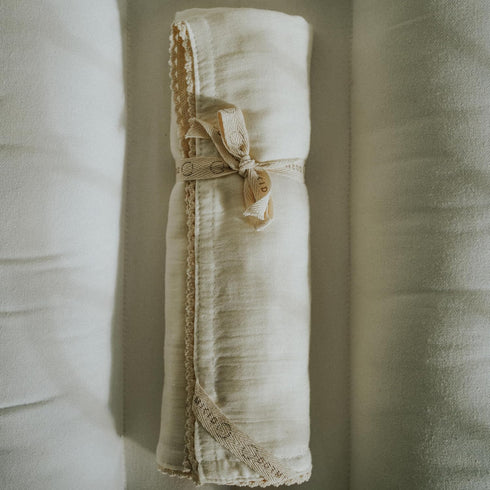 DORMIKID Muslin Baby Swaddle Blankets Organic Cotton Extra Soft Oeko-TEX Standard Newborn Swaddling Receiving Wrap