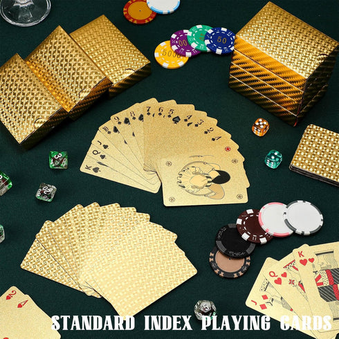 12 Pack Zubebe Waterproof Playing Cards Plastic Playing Cards Deck of Poker Card Diamond Washable Flexible Poker
