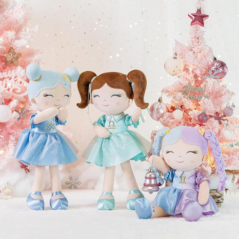 Baby Girl Gifts Plush Dolls, 17 inches Constellations Zodiac Doll Birthday Gift (Sagittarius)