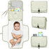KeaBabies Portable Diaper Changing Pad, Travel, Car - Large Waterproof Baby Changing