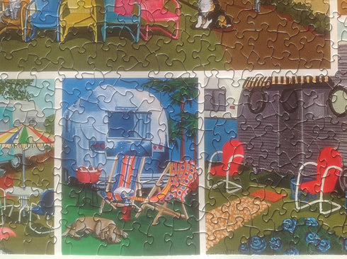 Vintage Trailer Jigsaw Puzzle