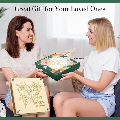 11"x11" 10 Aboofx Flower Press Kit, Craft Kits Layers Wooden Flower Pressing Kit for Crafts Pressed Flowers & Plant