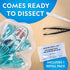 NATIONAL GEOGRAPHIC Frog Dissection Kit, Glow in the Dark Synthetic Frog Anatomy Lab for Kids