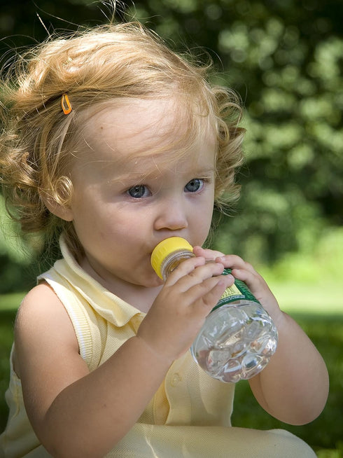 Sipping Spout Assorted Water Bottles, 4 Count (Pack of 1), Color May Vary