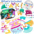 Pack Set 6+ Clixo Tropical Birds - Magnetic STEAM Building Toy with Custom Wing-Flapping Mechanism for Creative Play