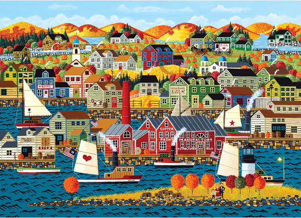 RoseArt - Home Country - 1000 Piece Jigsaw Puzzle for Adults - Cape Ann