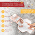 2-in-1 Premium Portable Diaper Changing Pad CPC Certified Waterproof Diaper Clutch & Changing Mat with Head Cushion
