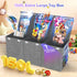 40"x14"x16", Mabahoo Extra Large Toy Box Chest with Lids, Collapsible Sturdy Kids Toy Storage Organizer Boxes for Boys