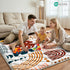 71x59 Baby Play Mats for Floor, Playpen Mat for Babies, Extra Thicker & Soft Floor Crawling Mat, Foldable Non-Slip