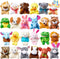 JOYIN 24 Pack Mini Animal Plush Toy Assortment (24 Units 3" Each),