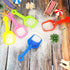 Gejoy 12 7.7'' Summer Pieces Colorful Beach Sand Shovels for Kids, Plastic Scoop for Toddlers Outdoor Digging Play