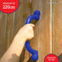 Play Platoon Playground Safety Handles - 2 Pack Blue Grab Handle Bars for Outdoor Jungle Gym or Swing Set