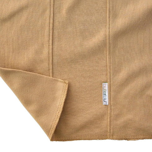 5-Pack 100% Butterblu Bailey Burp Cloths Organic Cotton Knit for Newborn & Baby Boys & Girls, Terra, One Size
