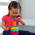 6+ 9 Set Sassy Stacks of Circles Stacking Ring STEM Learning Toy, Age Months, Multi, Piece