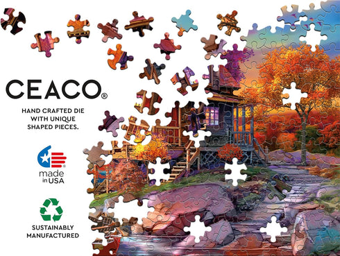 Ceaco - Autumn's Spectrum - 500 Piece Jigsaw Puzzle