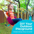 Jungle Gym Kingdom Swing Set Accessories - Pirate Ship Steering Wheel for Kids Outdoor Playhouse, Treehouse & Backyard
