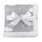 American Baby Company Heavenly Soft Chenille Sherpa Security Blanket, Gray, 14" X 14", Cozy for Boys and Girls