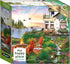 RoseArt My Happy Place - Harbor House, 750 Piece Jigsaw Puzzle for Adults