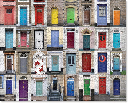 Melissa & Doug 1,000-Piece Knock Knock Doorways Jigsaw Puzzle (29"x23" inches)