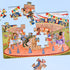 Upbounders - 24 Piece Joyful Carousel Beginner Puzzles - Toddler Kids Age 3-5 - Diverse Children at Play