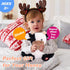 Hopearl Talking Cow - Electric Interactive Animated Toy that Repeats What You Say, Shaking Head Plush Buddy