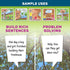 SkillEase Story Cues Skilled Sequencing Cards, Speech Therapy Materials, Social Skills Game, English Language Learners