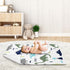 Sweet Jojo Designs Modern Dino Mod Dinosaur Baby Boy Receiving Security Swaddle Blanket for Newborn or Toddler Nursery