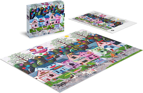 Buffalo Games - Charles Wysocki - 1000 Piece Jigsaw Puzzle for Adults - Confection Street