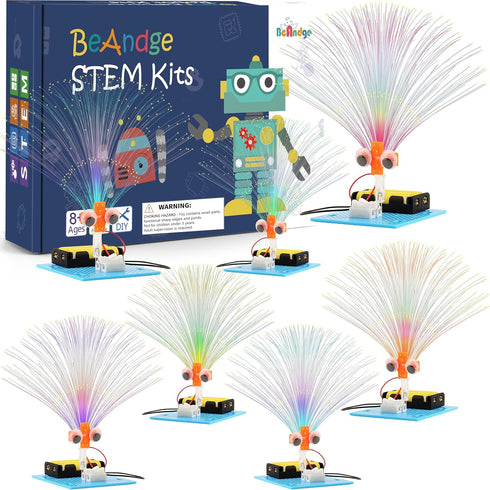 7 Set Bulk STEM Kit Individual Craft Kits for Kids, Science Projects