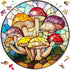 Ruikiyart 500 Piece Puzzles for Adults,Mushroom Wooden Puzzles, Plant Unique Shaped Jigsaw