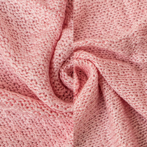 30x40 Inches NTBAY Cable Knit Cooling Toddler Blanket, Soft and Breathable Baby Blanket Made from Rayon Derived from