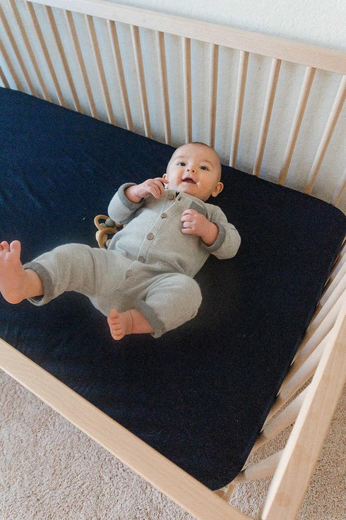 SHEETWORLD.COM 28 52 inches, 100% SheetWorld Baby Fitted Crib Sheet x Cotton Jersey Hypoallergenic Sheet, Unisex Boy