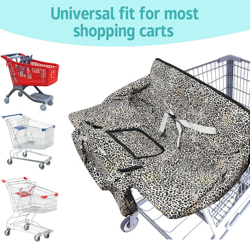 gxfcymxbd Baby,2-in-1 Shopping Cart Cover for High Chair Cover with Portable Cloth Bag,Cart Seat Pad for Babies Grocery