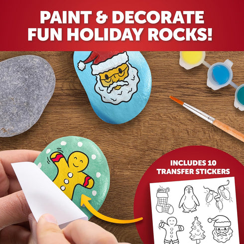 15 Blue Marble Santa's Christmas Craft Kit for Kids - Magical Christmas Crafts for Kids, Make Suncatchers, Paint