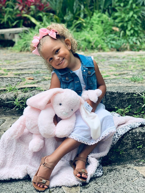 Set 15" Mother & Baby Stuffed Rabbit Plush | Super Soft Bunny Stuffed Animal | Cute Plushies for Kids Bedroom | Stuffed