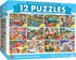 MasterPieces - Jigsaw Puzzle 12-Pack Bundle Set, Artist Gallery Collection Series 2