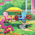 300 Piece Jigsaw Puzzle - The Charming Pink Courtyard House for All Ages