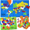 Imagimake Mapology USA & World Map Puzzle with Flags - Educational Toys for Ages 5-7 and Geography Toys