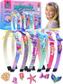 PURPLE LADYBUG Mermaid Headbands for Girls - Great 5 Year Old Girl