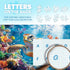 1000 1000 Puzzles for Adults Pieces- Sea Turtle Puzzle Piece, Challenging Ocean Jigsaw Puzzles with Letter on Back