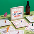 Brass Monkey Bin-go Get A Few Drinks – Game Book with Perforated People-Watching Bingo Cards for Bars and Restaurants
