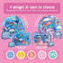 Tummy Tummy 3 KooKooBaby Time Water Mat for Babies - Xtra Large Sensory Baby Water Mat for Time & Motor Development