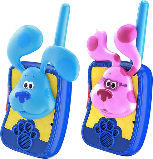 eKids Blues Clues and You Walkie Talkies for Kids, Indoor Outdoor Toys for Fans of Blues Clues, Boys and Girls